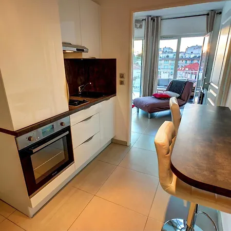 아파트 In Cannes, With Wonderful Mountain View, Terrace And Wifi - 500 *